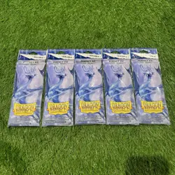 Dragon Shield Perfect Fit Inner Sleeves Sealable 100 Ct Clear X5 - Image 2