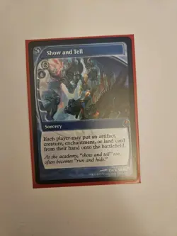 Show and Tell Mystery Booster 2 Future Sight Frame MTG Magic the Gathering NM - Image 1