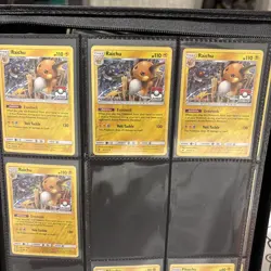 Pokemon League Challenge Raichu TCG 1st 2nd 3rd 4th Place Promo NM Vintage Lot - Image 1