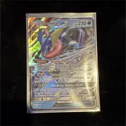 Pokemon Greninja GX Ultra Rare Holo 24/131 SM Forbidden Light 2018 230 HP - Image 1