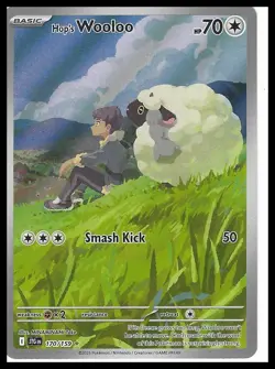 Pokemon SV09: Journey Together #170/159 Hop's Wooloo FREE SHIPPING (US Only) - Image 1