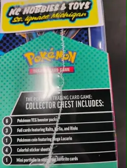 Pokemon TCG 2025 Fall Collector Chest Tin Sealed New - Image 2