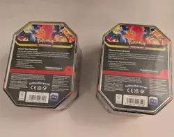 Pokemon TCG Mega Charizard ex Tin Set of 2 Tins Brand New Sealed - Image 3