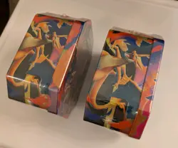 Pokemon TCG Mega Charizard ex Tin Set of 2 Tins Brand New Sealed - Image 4