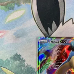 Pokemon TCG Lapras GX Sun & Moon Base Set 35/149 Holo Ultra Rare - Image 2