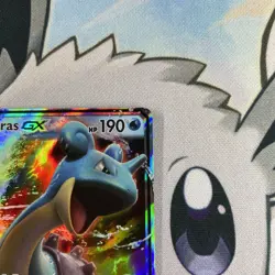 Pokemon TCG Lapras GX Sun & Moon Base Set 35/149 Holo Ultra Rare - Image 3
