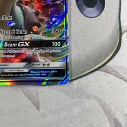 Pokemon TCG Lapras GX Sun & Moon Base Set 35/149 Holo Ultra Rare - Image 4