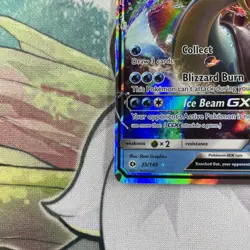 Pokemon TCG Lapras GX Sun & Moon Base Set 35/149 Holo Ultra Rare - Image 5