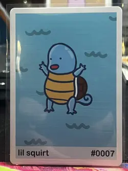 Lil Squirt (Squirtle) #7 - Gen 1 Pookiemoot Fan Art - Pokemon - Image 1