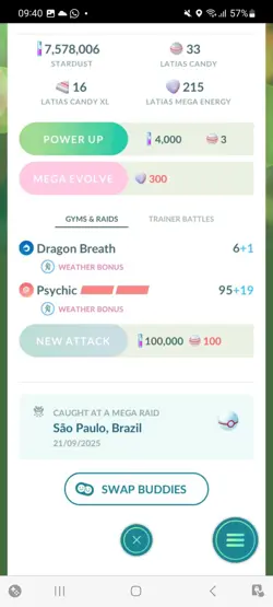 Pokemon Go Legendary Latias ( XXL) ( Normal ) - Image 2