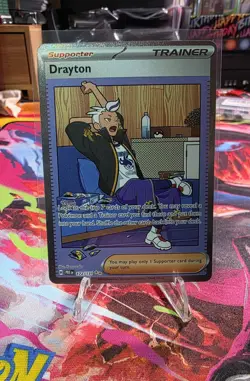 Drayton - 172/131 - Pokemon Prismatic Evolutions Special Illustration Rare NM - Image 1