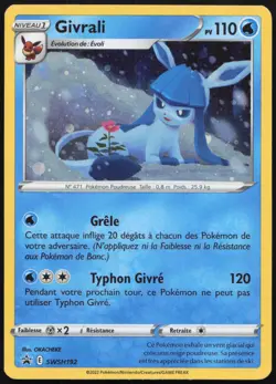 Carte Pokemon Givrali SWSH192 Holo Promo SWSH Francais - Image 1