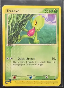 Treecko 80/97 EX Dragon Common Pokemon 2003 - Image 1