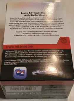 Pokemon TCG Scarlet & Violet Prismatic Evolutions Booster Bundle FACTORY SEALED! - Image 2