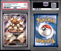 2025 Alakazam 009 Pokemon Mega Evolution ETB Promo PSA 9 - Image 1