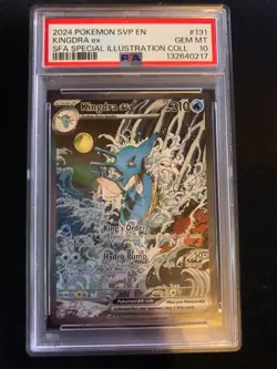 Pokemon TCG Kingdra EX 131 Promo PSA 10 - Image 1