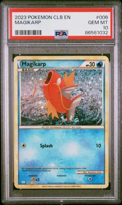 2023 POKEMON CLB-CLASSIC BLASTOISE & SUICUNE EX DECK #006 MAGIKARP PSA 10 - Image 1