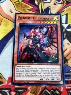 Fiendsmith Engraver ra04-en049 (NEW) Super Rare Yu-Gi-Oh! - Image 1