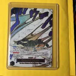 Ground Death (Alternate Art) OP14-096 The Azure Sea's Seven Foil One Piece NM - Image 2