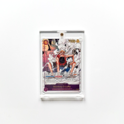 One Piece Monkey D Luffy EB02-061 SEC Parallel Rare Manga Premium Custom PROXY - Image 1