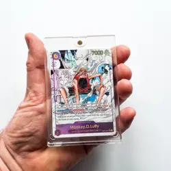 One Piece Monkey D Luffy EB02-061 SEC Parallel Rare Manga Premium Custom PROXY - Image 2