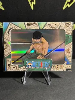 One Piece Roronoa Zoro Super Rare Cybercel 1st Edition ONP-01-23 - Image 2