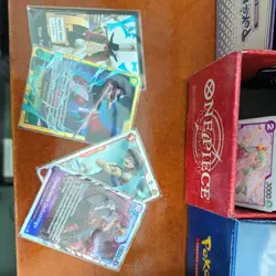 One Piece Bulk. 1000+ Rares, Holos, Leaders, Dons, A Few SRs Op14 - Image 2