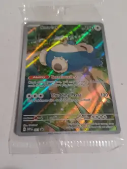 Snorlax 051 Sv: Scarlet & Violet Promo Cards Holo POKEMON CENTER PROMO (Sealed) - Image 1