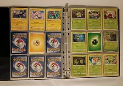 Pokemon Cards Collection Binder - 185+ Pokemon Cards Lot w/ Binder Sleeves - Image 5
