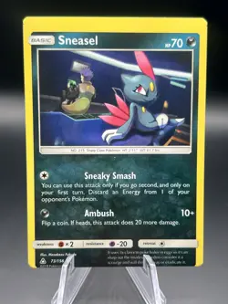 *ERROR CARD* Miscut Sneasle 73/156 Ultra Prism Set Alignment Dots Showing! - Image 1