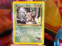Giovannis Pinsir 24/132 | Gym Heroes | Rare Non-Holo | Pokemon Card TCG - Image 2