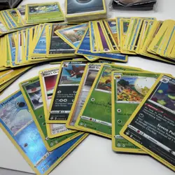 Pokemon Card Lot 200+ Cards Holos Trainers Energy Bulk Collection + Sleeves - Image 2