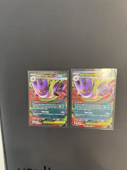 Pokemon TCG Mega Gengar EX Foil Card Lot - 2 Cards - Image 2