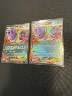 Pokemon TCG Mega Gengar EX Foil Card Lot - 2 Cards - Image 3