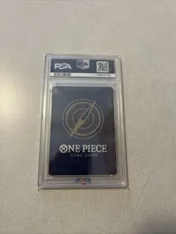 One Piece Card Game Nami P-053 (Jolly Roger Foil) - (PRB-01) PSA 10 - Image 2