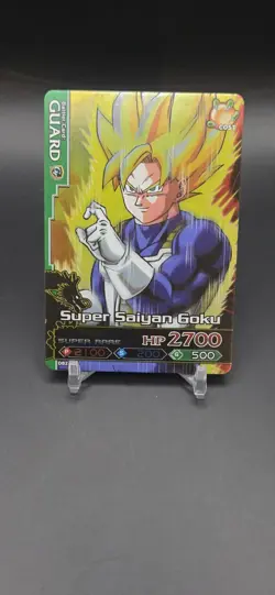 Bandai Dragon Ball DB2 Super Saiyan Goku Guard Super Rare Card set 2 2014 - Image 1