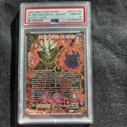 Dark King Mechikabura Last Judgement TCG Dragon Ball Super Card BT21-149 PSA 10 - Image 1
