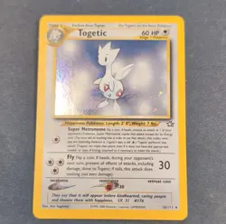 Pokemon Togetic Neo Genesis Holo Rare English TCG Card #16/111 2000 - Image 1