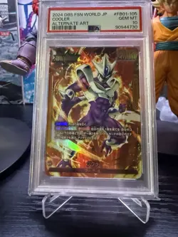 PSA10 Dragon Ball Card Game FB01-105 Cooler leader Parallel Japanese - Image 1