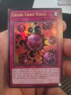 Yu-Gi-Oh TCG Crush Card Virus Lckc-en046 Ultra Rare - Image 1