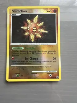 Pokemon Card 85/106 Great Encounters Reverse Holo: Solrock - Image 2
