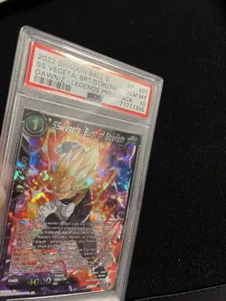 SS Vegeta Burst of Strength Promo Dragon Ball Super Card Game P 401 PR PSA 10 - Image 4