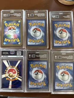 Pokemon Slabs Tag PSA 10 9 Vintage Modern Cards - Image 2