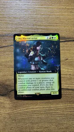 Magic: The Gathering Tifa, Martial Artist (Extended Art) - FINAL FANTASY (188) - Image 1