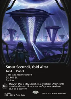 MTG Edge of Eternities VIEWPORT BORDERLESS M Susur Secundi, Void Altar #0284 - Image 1