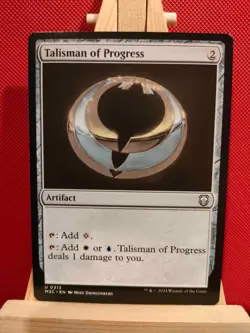 Talisman of Progress - Modern Horizons 3 Commander - Uncommon - NM - MTG - Image 1