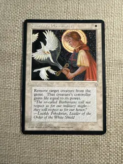 MTG SWORDS TO PLOWSHARES 54 - ICE AGE - WHITE INSTANT - VINTAGE - Image 1