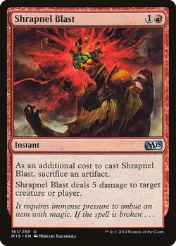 [MTG] Shrapnel Blast (161) (M15) LP-HP - Image 1
