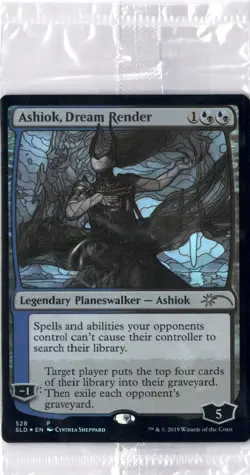 Ashiok, Dream Render MINT* FOIL STAINED GLASS Secret Lair 528 mtg -UnltdCards - Image 1