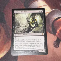 Nether Traitor X1 Mtg Time Spiral Lp - Image 1